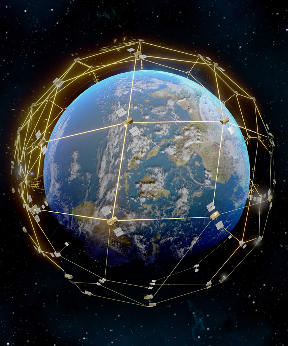 Iridium’s LEO satellite constellation