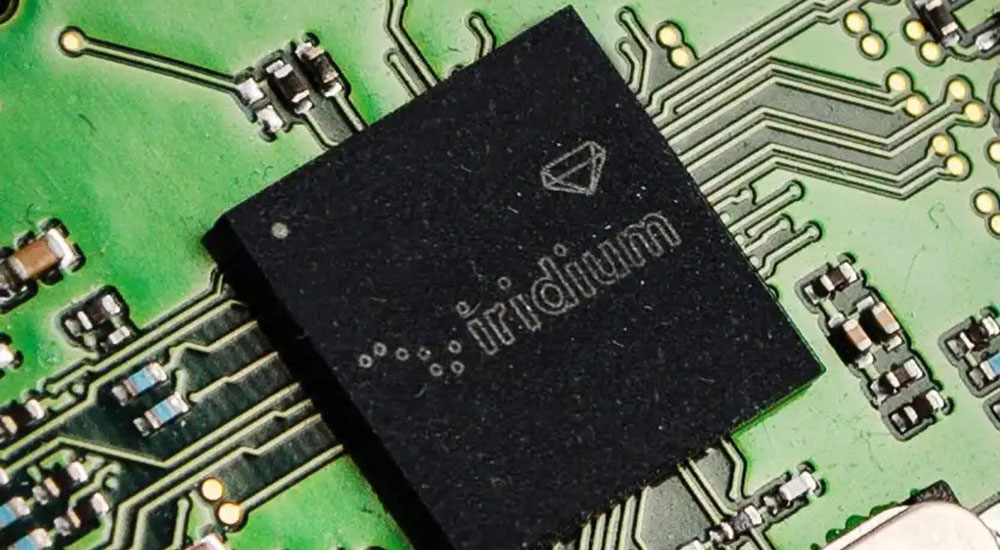 Iridium ASIC chip